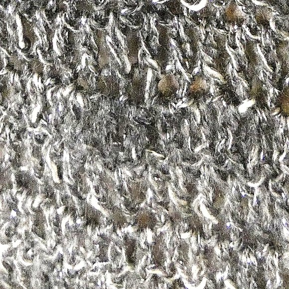 Multicolor Brown Black Cap Sparkly Designer Hat Soft Handmade Crochet Knit OS - Picture 6 of 7